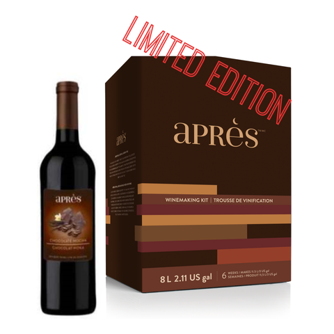 Box and Bottle Chocolate Mocha Dessert Wine